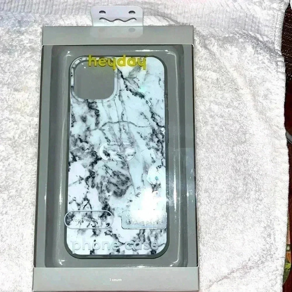 New IPhone 13 White and Gray Phone Case - Picture 1 of 3